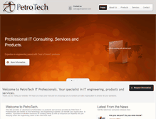 Tablet Screenshot of petrohart.com